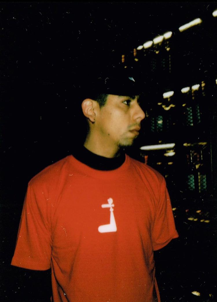 Polera Logo Puff Rojo