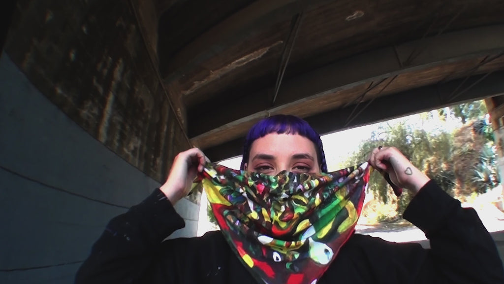 Bandana Pintura Claudio Barra