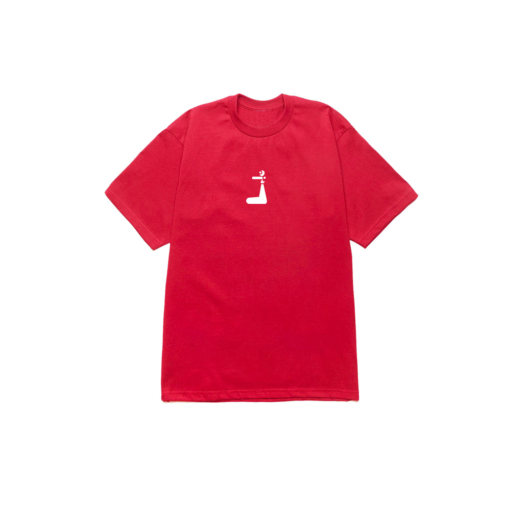 Polera Logo Puff Rojo